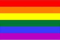
              LGBT Gay Pride Rainbow Flag Car Decal / Sticker 5yr
            