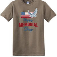 Memorial Day shirt Flag Eagle We Will Always Remember 13 color choices -mds2