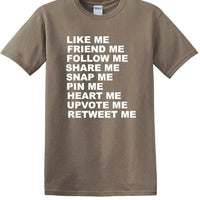 Social Media - So Many Ways to Share! - Fun shirt - T-shirt TSM04