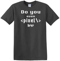 
              Pixel Coding - Social Media - Funny shirt - short sleeved T-shirt TSM12
            