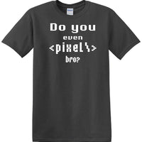 Pixel Coding - Social Media - Funny shirt - short sleeved T-shirt TSM12
