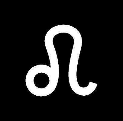 Leo Zodiac Sign Horoscope Decal, Sticker, 5