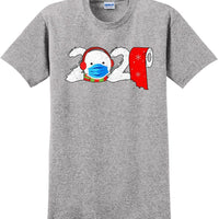 2020 Snowman In Mask Toilet Paper 2020 Christmas Quarantine 8 xmas shirt