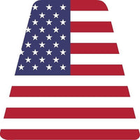 
              American Flag HELMET TETS TETRAHEDRONS HELMET STICKER REFLECTIVE
            