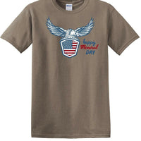 Memorial Day shirt eagle shield We Will Always Remember 13 color choices -mds7