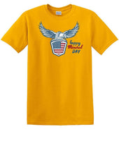 
              Memorial Day shirt eagle shield We Will Always Remember 13 color choices -mds7
            