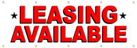 
              LEASING AVAILABLE - Advertising Vinyl Banner Flag Sign  printed in the USA
            