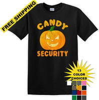 
              CANDY SECURITY - Halloween - Novelty T-shirt
            