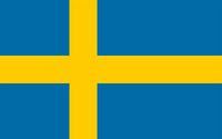 
              SWEDISH COUNTRY FLAG, STICKER, DECAL, 5YR VINYL, Flag of Sweden COUNTRY FLAG
            