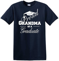 
              Graduation PROUD GRANDMA \ PARENT of a Graduate - shirt - short sleeved t-shirt
            