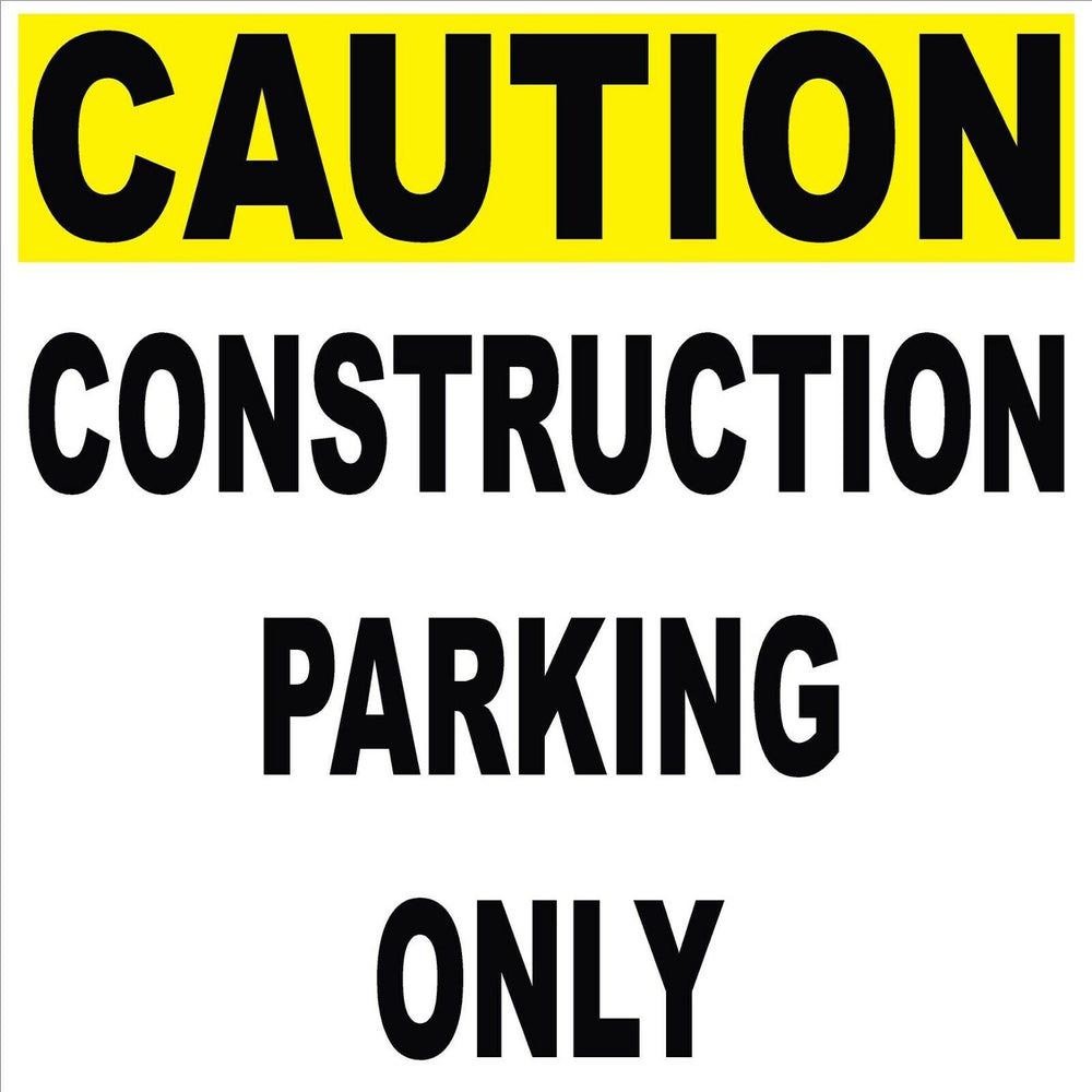 Coroplast Construction Signs - 48