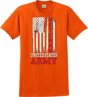 
              VETERAN OF THE UNITED STATES ARMY, Veterans day Soldier USA Support T-Shirt
            