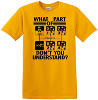 
              Gear Shift Language - Funny shirt - short sleeved T-shirt
            