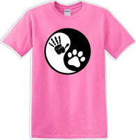 
              Yin Yang Work Dog - Dog- Novelty T-shirt
            