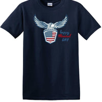 Memorial Day shirt eagle shield We Will Always Remember 13 color choices -mds7