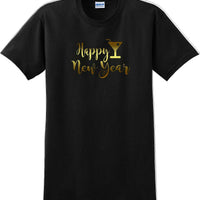 Happy New Year  T-Shirt - New Years Shirt - 12 color choices