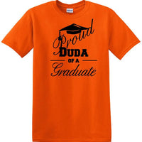 Graduation PROUD DUDA of a Graduate - shirt - short sleeved T-shirt