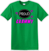 
              Proud Grammy heart shirt - Gram, Grammy, Grandma - Novelty T-shirt
            