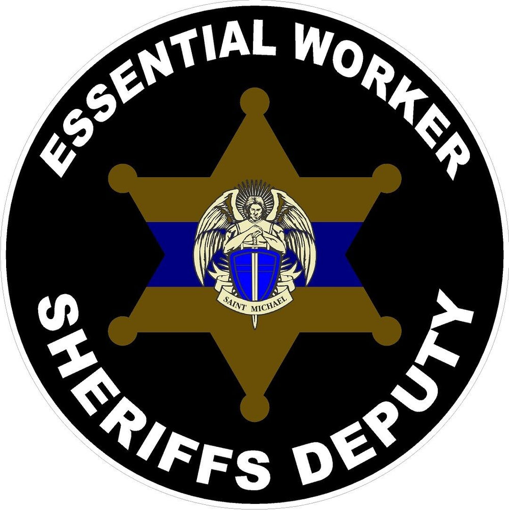 Essential Worker Sheriffs Deputy Decal