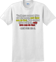 
              Darkness cannot drive out darkness - Martin Luther King Jr -  MLK Shirt
            