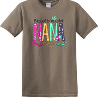 Blessed To Be Called NANA Shirt For Mother's Day Grandmother Gift -NANAs1