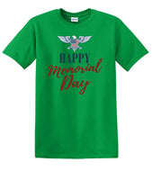 
              Memorial Day shirt  / Eagle We Will Always Remember 13 color choices -mds1
            