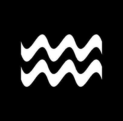 Aquarius Zodiac Sign Horoscope Decal, Sticker, 5