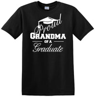 
              Graduation PROUD GRANDMA \ PARENT of a Graduate - shirt - short sleeved t-shirt
            