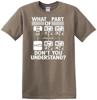 
              Gear Shift Language - Funny shirt - short sleeved T-shirt
            