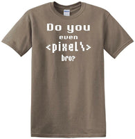 
              Pixel Coding - Social Media - Funny shirt - short sleeved T-shirt TSM12
            