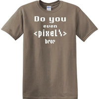 Pixel Coding - Social Media - Funny shirt - short sleeved T-shirt TSM12