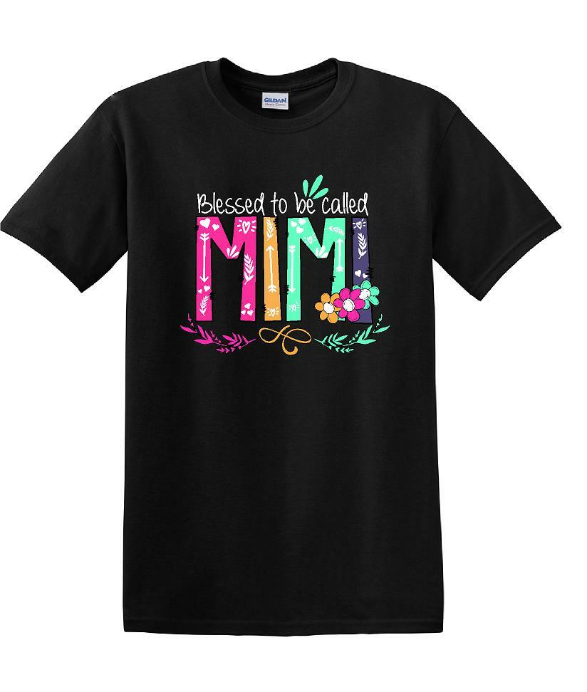 Blessed To Be Called MiMi Shirt For Mother's Day Grandmother Gift -mimis1