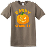 
              CANDY SECURITY - Halloween - Novelty T-shirt
            