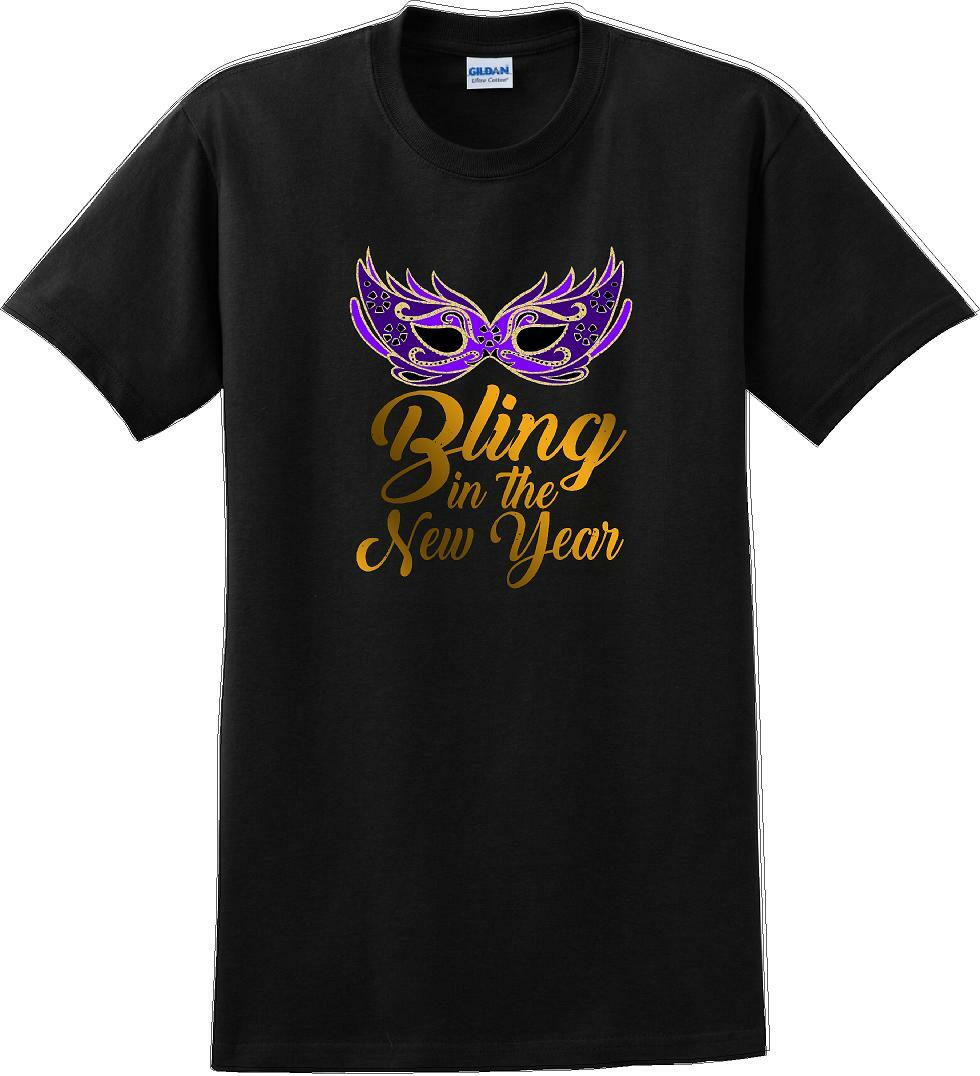 Bling in the New Year - New Years Shirt - 12 color choices