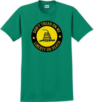 
              Don't Tread On Me SHIRT LIBERTY OR DEATH Gadsden Flag 2nd Guns SM-5XL-DTOMS1
            