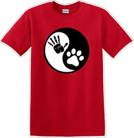 
              Yin Yang Work Dog - Dog- Novelty T-shirt
            