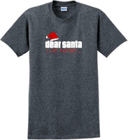
              Dear Santa I can explain - Christmas Day T-Shirt -12 color choices
            