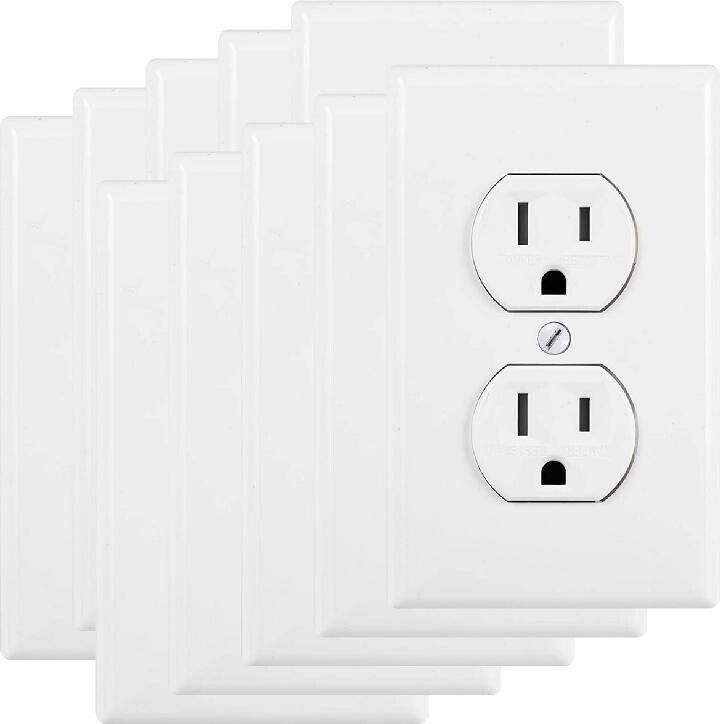 Wall Plug Decal Sticker 3D Realistic Prank 10 Pack Funny Trick Viral