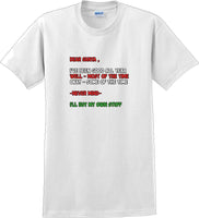 
              Dear santa all I want for christmas- Christmas Day T-Shirt -12 color choices
            