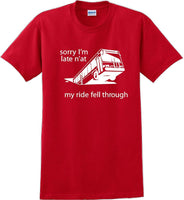 
              Pittsburgh Bus in Sinkhole, dahntahn n'at funny T-Shirt
            