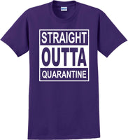 
              Straight Outta Quarantine 2020  funny T-Shirt sm-5xl
            