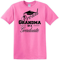 
              Graduation PROUD GRANDMA \ PARENT of a Graduate - shirt - short sleeved t-shirt
            
