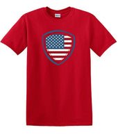 
              Memorial Day shirt flag shield We Will Always Remember 13 color choices -mds5
            
