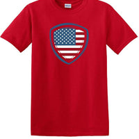 Memorial Day shirt flag shield We Will Always Remember 13 color choices -mds5