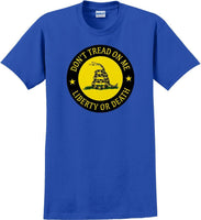
              Don't Tread On Me SHIRT LIBERTY OR DEATH Gadsden Flag 2nd Guns SM-5XL-DTOMS1
            