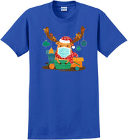 
              Christmas 2020 Quarantine Funny Cute Rudolph Reindeer Mask Premium 8 x-mas shirt
            