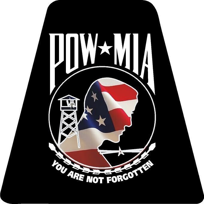 POW MIA YANF HELMET TETS TETRAHEDRONS HELMET STICKER REFLECTIVE