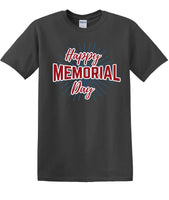 
              Memorial Day shirt burst We Will Always Remember 13 color choices -mds3
            
