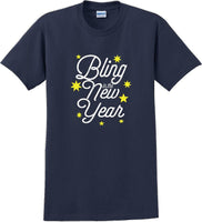 
              Bling in the New Year with stars T-Shirt - New Years Shirt - 12 color choices
            