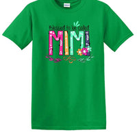 Blessed To Be Called MiMi Shirt For Mother's Day Grandmother Gift -mimis1